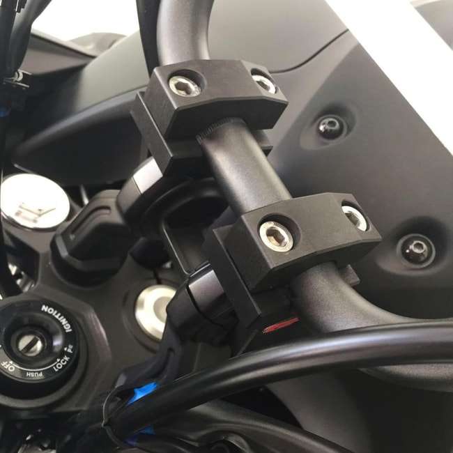 GPK pivoting handlebar risers for Yamaha MT-07 Tracer 2016-2017 / Tracer 700 2018-2020 / Tracer 7 2021-2023