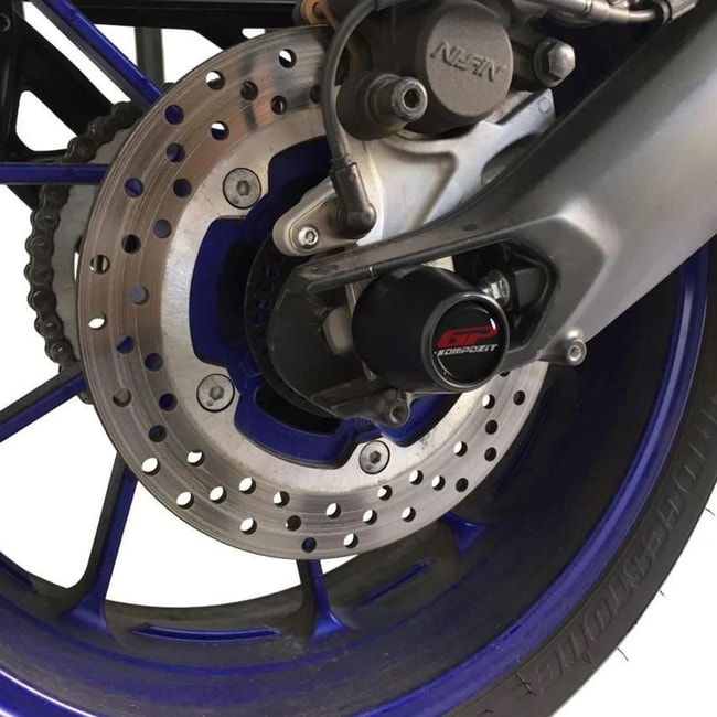 Set de protectie pentru brat basculant si furca GPK pentru Yamaha MT-09 2013-2016