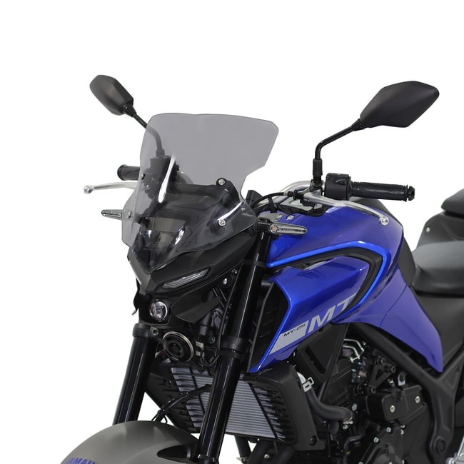GPK windscreen for Yamaha MT-03 / MT-25 2020-2023 37cm (fume)