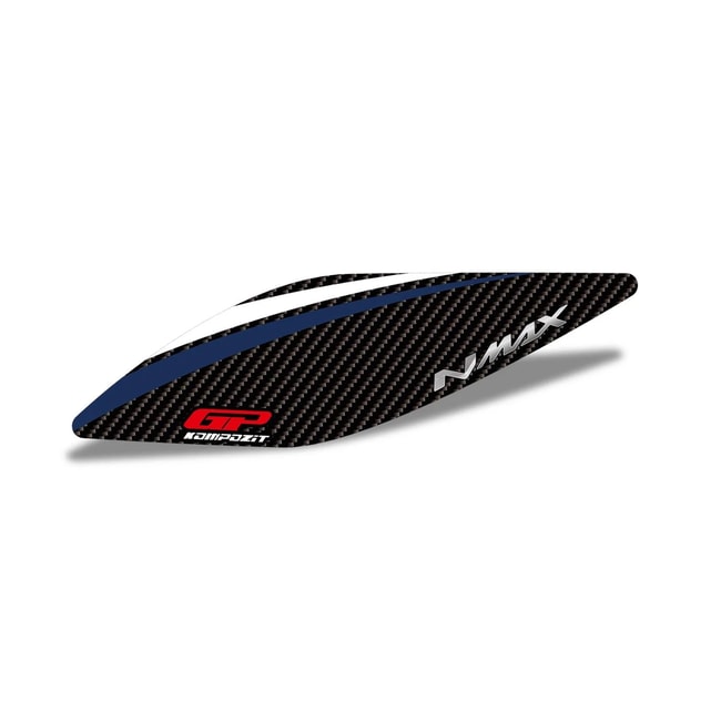 GPK 3D air filter cover sticker for NMAX 125 / 155 2021-2024 black-blue