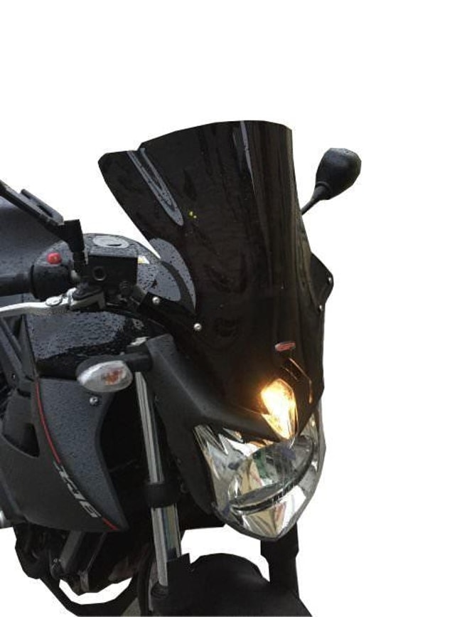 GPK windscreen for Yamaha XJ6 '11-'16 38cm (black)