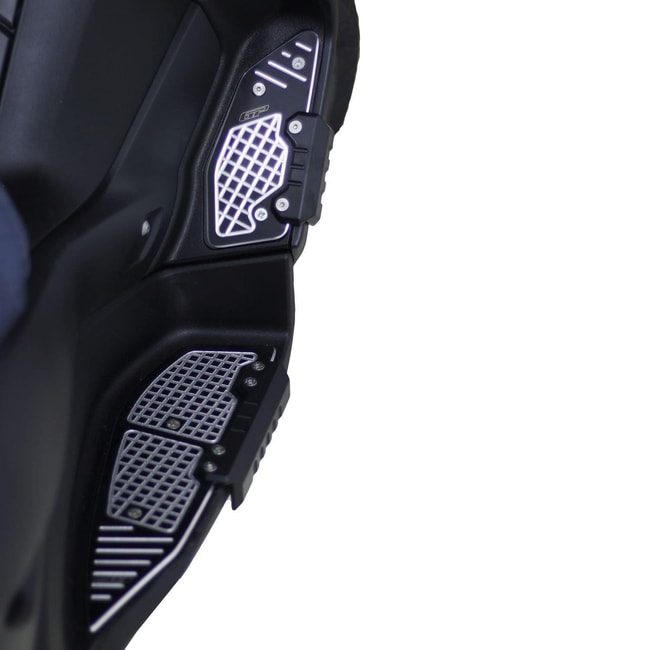 Kit placas reposapiés GPK para Yamaha X-Max 250 / 400 2018-2022