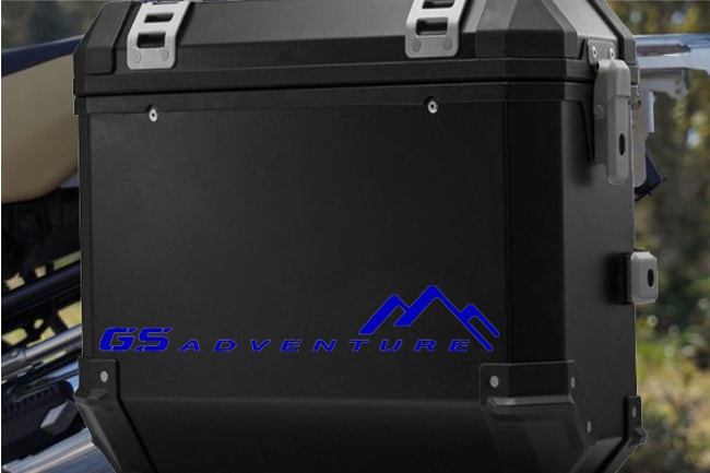 Decals valigie laterali per R1200GS Adventure (2 pz.) blu