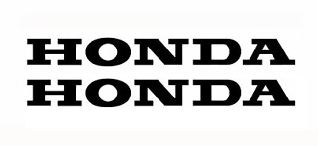 Honda decoratieve stickers