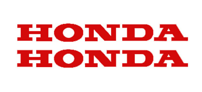 Honda reservoir stickers