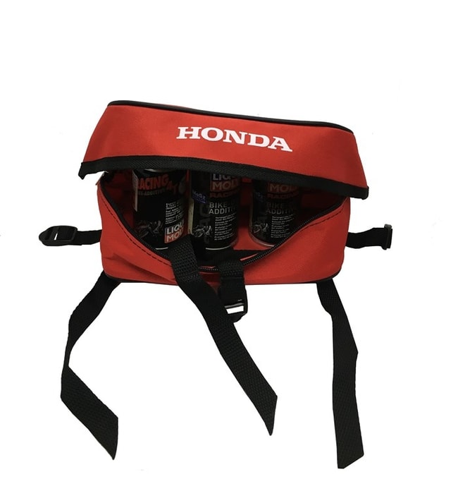 Honda achtertas rood