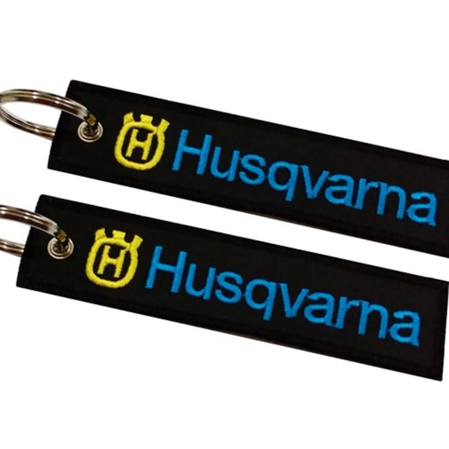 Husqvarna double sided key ring (1 pc.)