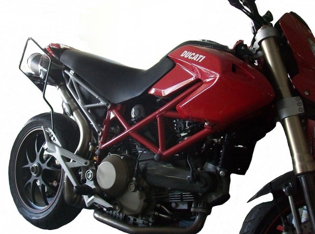 Ducati Hypermotard 1100 / 796 2008-2012 için Moto Discovery yumuşak çanta rafı