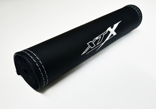 Almofada de barra transversal para Yamaha XT660X (logotipo branco)