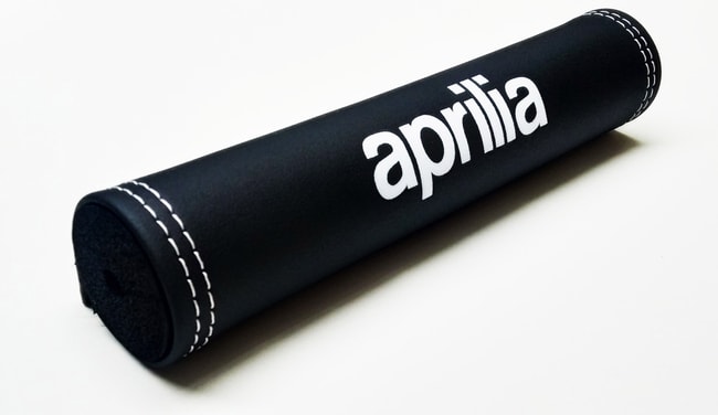 Aprilia crossbar pad (white logo)