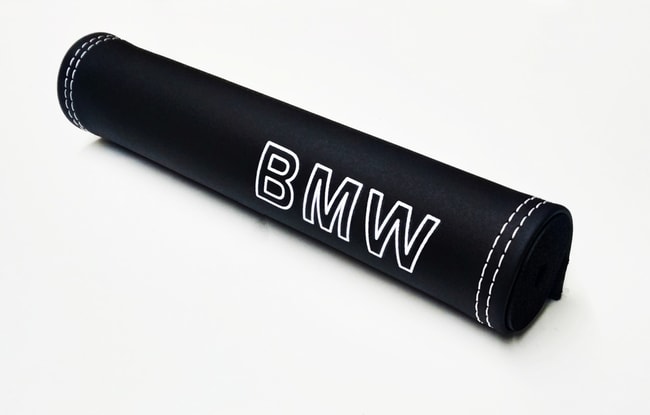 BMW tvärstångsplatta (vit logotyp)