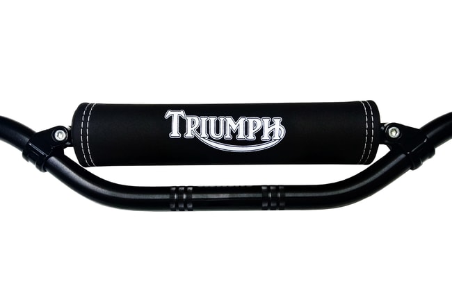 Triumph crossbar pad (wit logo)