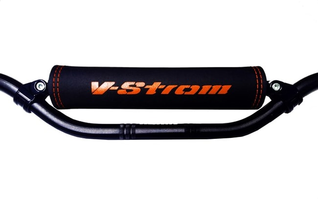 Patin de barre transversale pour Suzuki V-Strom DL650 / 1000 (logo orange)
