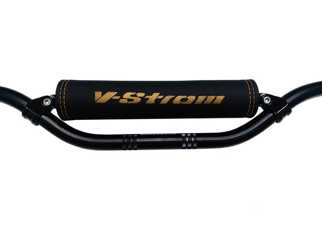 Almohadilla de barra transversal para Suzuki V-Strom DL650 / 1000 (logo dorado)