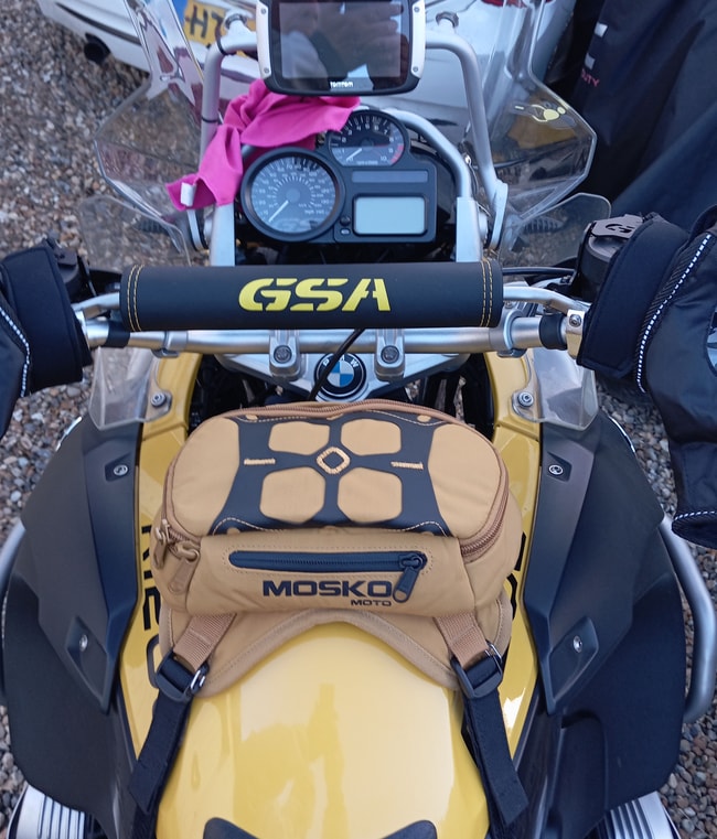 Dwarsstangkussen voor GSA (geel logo)
