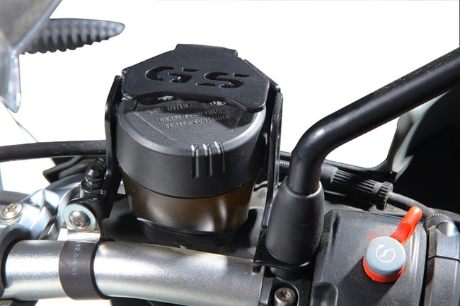 Protetor do reservatório de fluido de freio dianteiro para R1200GS / Adventure '04-'12 preto