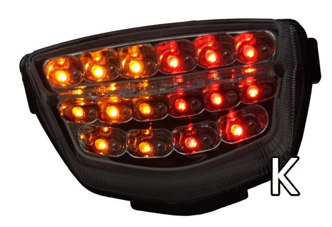 WFO LED-bakljus med integrerade blinkers för Honda CBR1000RR '08-'16