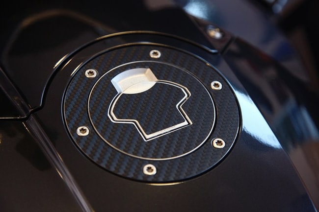 Carbon gas tank cap cover for BMW models (6 holes)