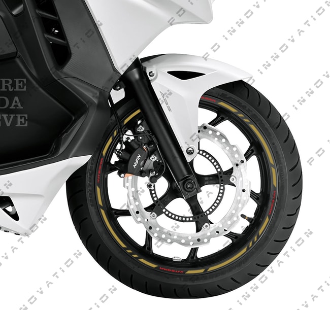 Honda Integra wheel rim stripes with logos