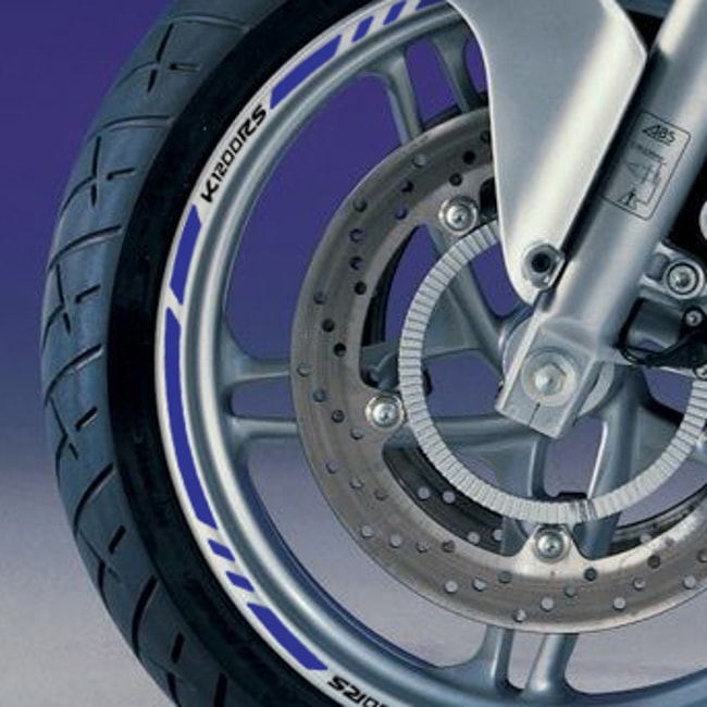 Cinta adhesiva para ruedas BMW K1200RS con logos