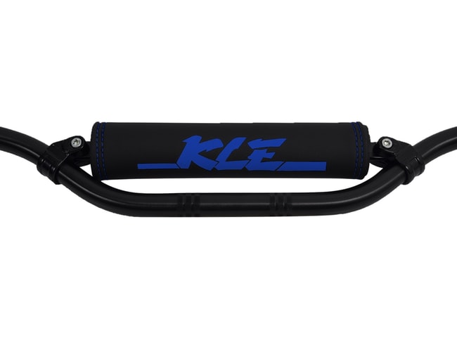 Almohadilla de barra transversal para Kawasaki KLE 400/500 (logo azul)