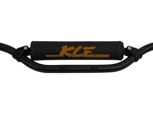 Crossbar pad for KLE black with gold logo