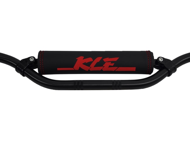 Almohadilla de barra transversal para Kawasaki KLE 400/500 (logo rojo)
