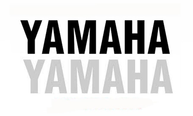 Naklejki zbiorników Yamaha