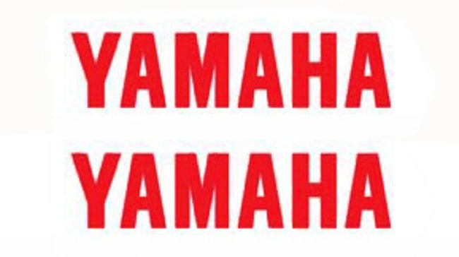 Yamaha decoratieve stickers