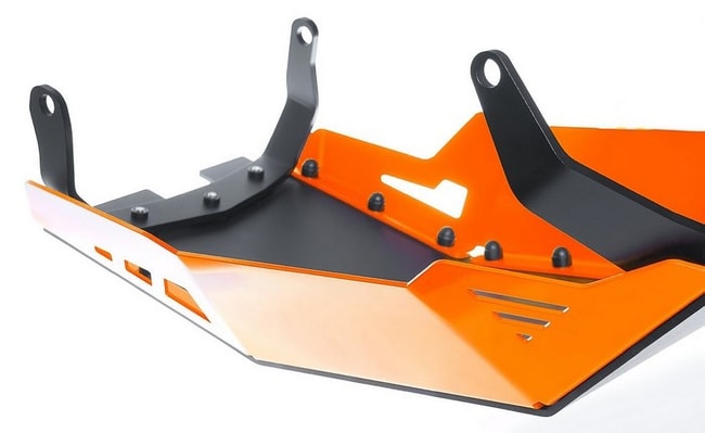 Skid plate for KTM 1090 / 1190 Adventure / 1290 Super Adventure 2015-2022 black - orange