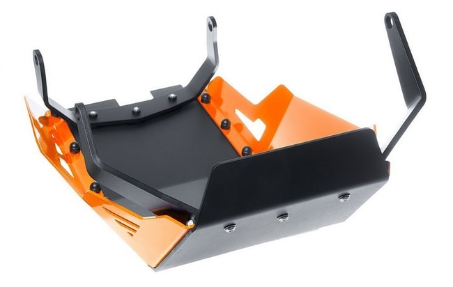 Skid plate for KTM 1090 / 1190 Adventure / 1290 Super Adventure 2015-2022 black - orange