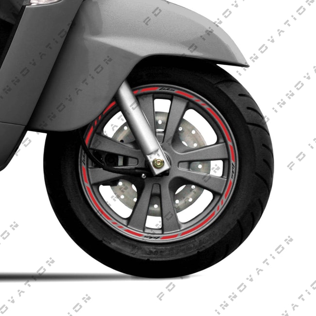 Cinta adhesiva para ruedas Kymco Like con logos