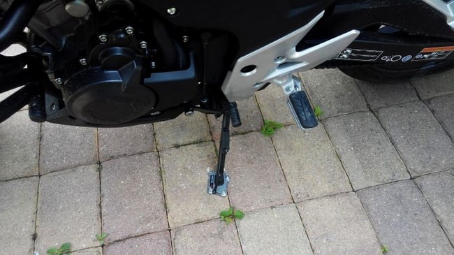 Placa extensión caballete lateral para Honda CB500X '13-'18