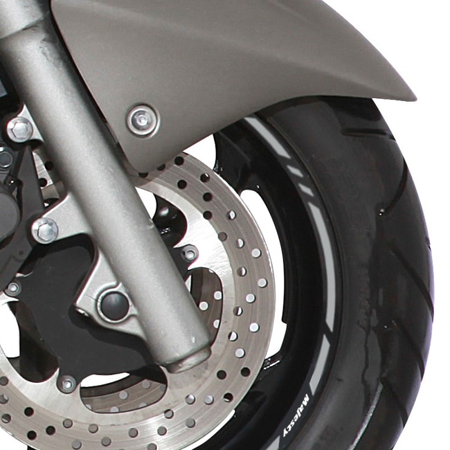 Cinta adhesiva para ruedas Yamaha Majesty con logos