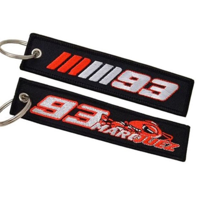 Marc Marquez 93 double sided key ring