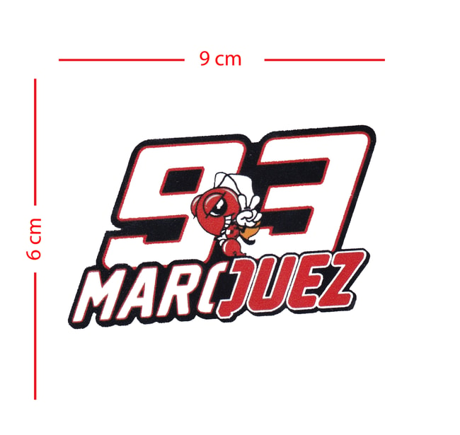 Marquez 93-Aufkleber