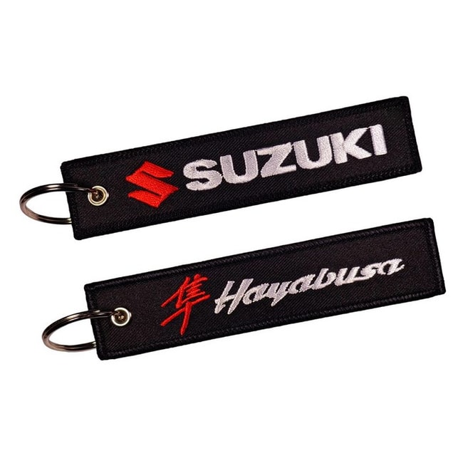 Suzuki Hayabusa double sided key ring
