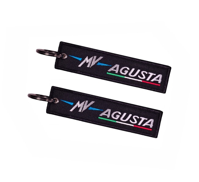 Porte-clés double face pour modèles MV Agusta (1 pièce)