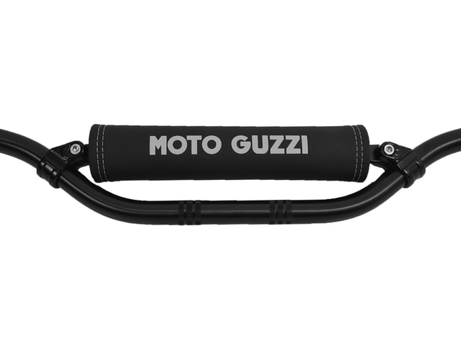 Nakładka na poprzeczkę Moto Guzzi (srebrne logo)