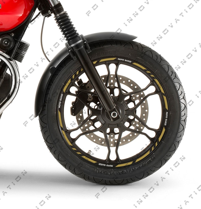 Paski na felgi Moto Guzzi z logo