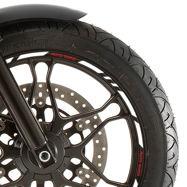 Cinta adhesiva para ruedas Moto Guzzi con logos