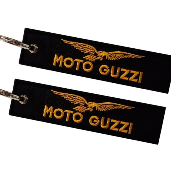 Porte-clés double face Moto Guzzi (1 pièce)