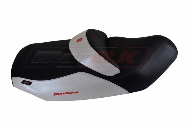 Suzuki Burgman 650 2015 2018 siyah beyaz ile uyumlu koltuk k l f Moto Discovery
