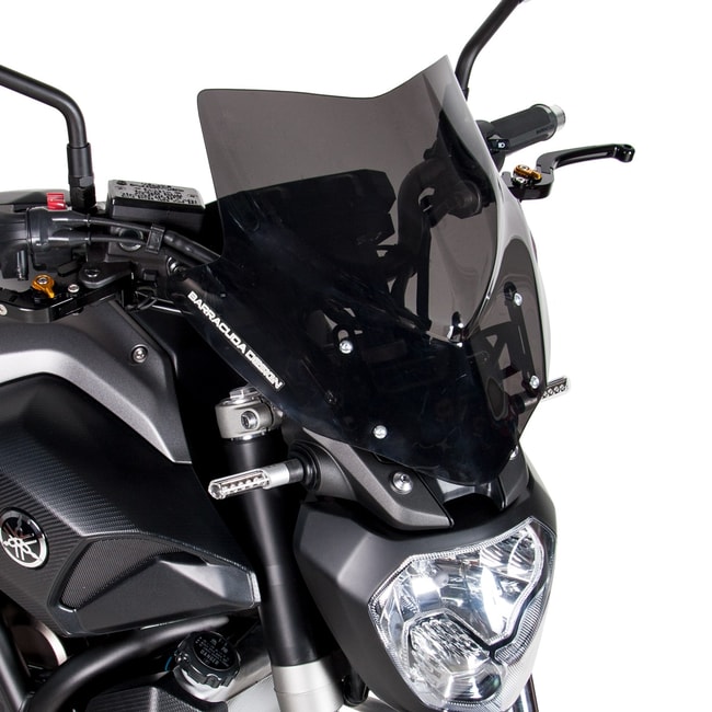 Barracuda windscherm voor Yamaha MT-07 2014-2015