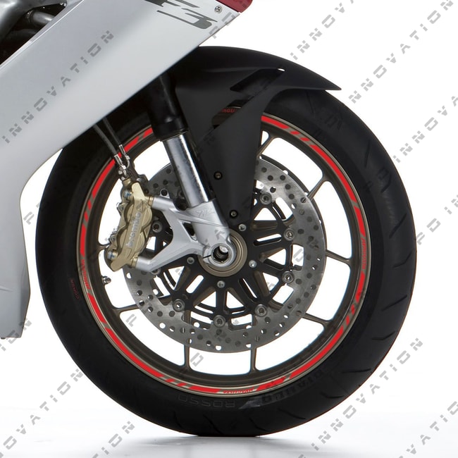 Cinta adhesiva para ruedas MV Agusta con logos