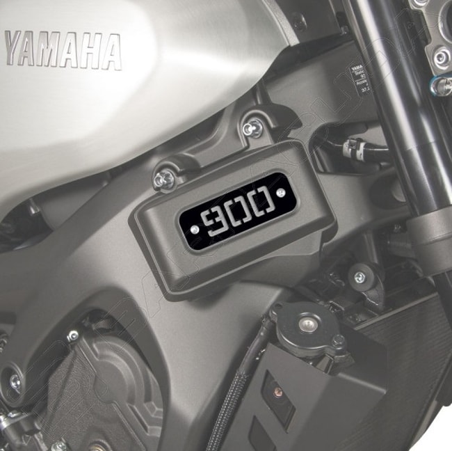 Barracuda decorative frame logos for Yamaha XSR 900 2015-2021