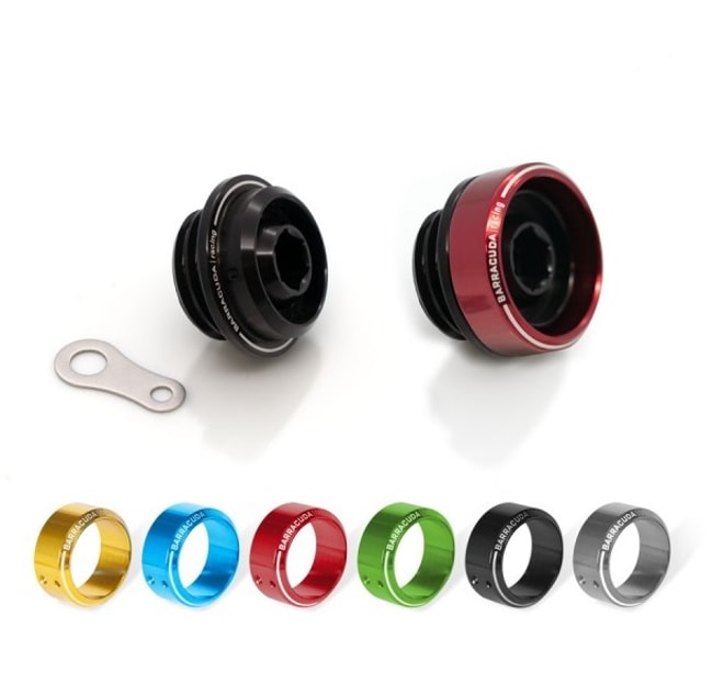 MT-07 Logo CNC Oil Filler Plug For MT07 Tracer FZ07 2014 2015 2016 2017 2018 2019 2020 5 Colors - View #4