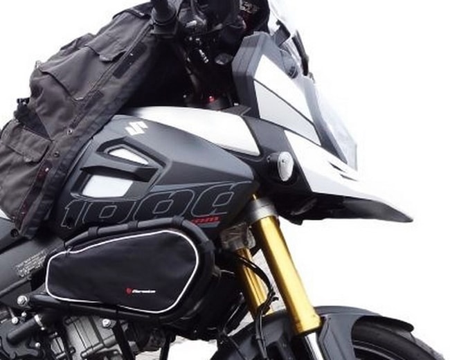 Bags for crash bars for Suzuki V-Strom DL1000 2014-2020