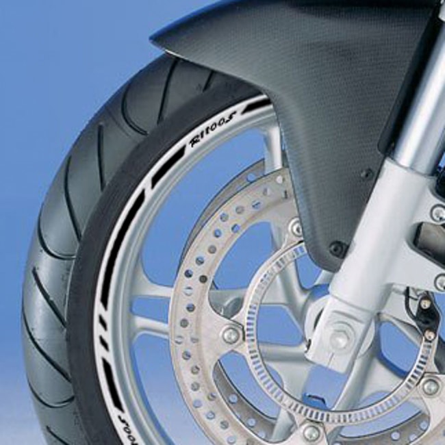 Cinta adhesiva para ruedas BMW R1100R con logos