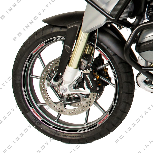 Cinta adhesiva para ruedas BMW R1200GS LC con logos